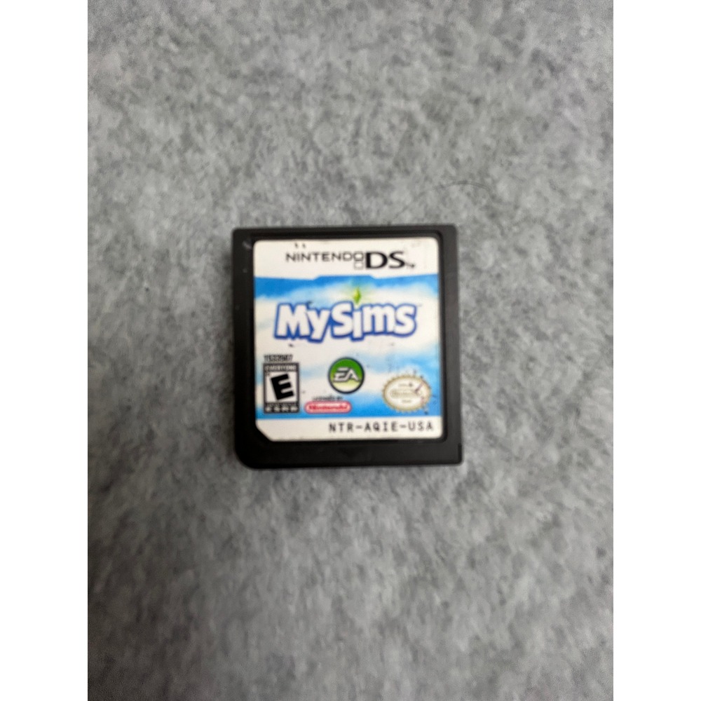 MySims Nintendo DS Game Cartridge NTR-AQIE-USA EA Games Sims Series